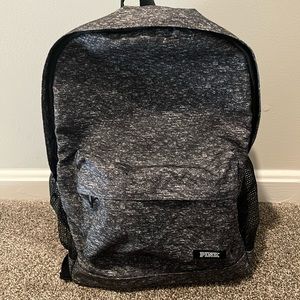 Victoria Secret Pink Gray Backpack